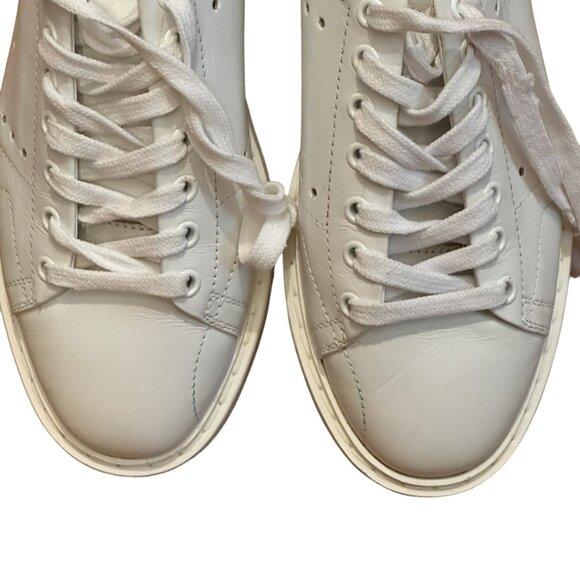 Golden Goose Deluxe Brand GGDB/Starter, White with Black Heel Accent, Size 39 - Picture 9 of 14